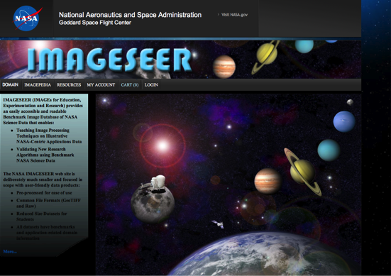 IMAGEs for Science, Education, Experimentation and Research (IMAGESEER) Home Page